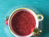 Strawberry Sauce Recipe | Homemade Strawberry Sauce | How to make Strawberry Sauce