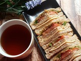 Wholemeal tuna sandwich