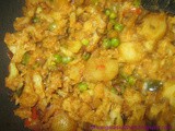 Potato Mochai Cauliflower Mixed Vegetable Curry - Nutritious Lunch Curry Recipe