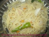 Semiya Upma | Vermicelli Upma (Non-sticky) | Authentic South Indian Style Semiya Upma | Breakfast / Tiffin Recipes