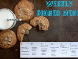 Marin mama's weekly dinner menu