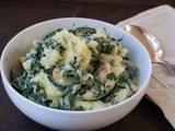 Mashed potatoes with kale