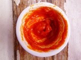 Blood dipping sauce (or roasted pepper and tomato sauce)