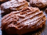 Christmas baking: chocolate yule log biscuits