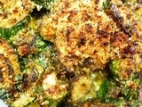 Courgettes with parsley, garlic and breadcrumbs