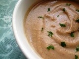 Not a thing of beauty, but a taste sensation! aromatic cauliflower soup