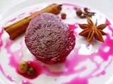 Spiced pickled beetroot