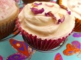 Summer treats: raspberry swirl cupcakes