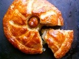 Wow factor! celeriac, onion and blue cheese pithiver