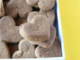 Ragi biscuits in oven /ragi flour cookies (finger millet)