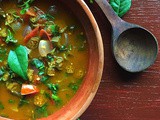 Bendakaya Pulusu | Andhra Style Vendakai Puli Kuzhambu | Ladies Finger Tamarind Curry from India| Gluten Free and Vegan Recipe