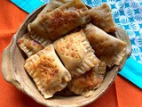 Cheesy Pan Pockets | Tava Pan Pockets Recipe By Masterchefmom
