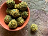 Cilantro Chutney Balls | Coriander Leaves Chutney Balls | Kothamalli Urundai | Gluten Free and Vegan