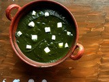 Home Style Palak Paneer Recipe | Side Dish For Indian Flat Breads | Gluten Free Recipe