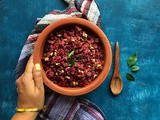 Indian Style Beetroot Salad | Gluten Free and Vegan Recipe | Salad Recipes by Masterchefmom