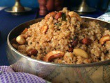 North Arcot Special Godumai Rava Puliodarai | Broken Wheat Puliogare | Dalia Puliodarai | How to make Godumai Rava Puliodarai at home | Healthy Recipe