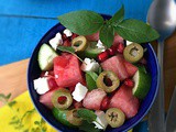 Watermelon Feta Salad | How to make Watermelon Feta Salad at Home | Summer Special Recipe | Gluten Free and Vegan Recipe