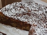 Peanut butter marble cake