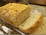 135.8…Cheddar-Scallion English Muffin Bread and oxo Giveaway Winner