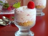 Cheesecake sans cuisson {framboise, citron }