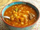 Loubia algerienne, Haricots Blancs en sauce
