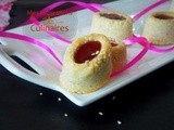 Petits fours a la confiture