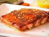 Saumon au Vinaigre balsamique / recette sucrée salée