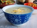 Soupe crémeuse aux pommes de terre et brocoli