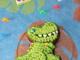 Gâteau t-Rex et Joyeux Anni Titi