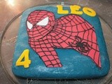 Le Gâteau Spiderman de Léo