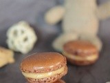 Macarons Butter Peanut and Chocolate
