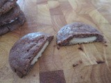 Heart chocolate white shortbread chocolate