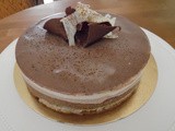 Triple Chocolate Mousse Cake