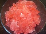 Cran-Raspberry Rock Candy