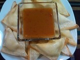 Cream Cheese Wontons with Sweet & Sour Sauce
