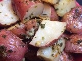 Parmesan Garlic Roasted Baby Red Potatoes
