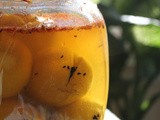 Egyptian Preserved Lemons with Nigella Seeds and Dried Safflower