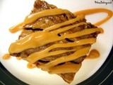 Caramel Banana Brownies