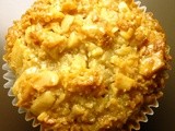 Muffin Monday: Roasted Banana Coconut Muffins with Toffee Coconut Peanut Topping