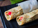 Paneer Kathi Roll Recipe | Evening Snacks