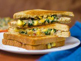 Spinach Corn Sandwich Recipe