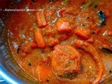Nadan Kanava / (Squid-Calamari) Fish Curry