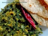 Spinach with Dal / Keerai Kootu