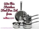 Win a Stainless Steel Pan Set from Wilko