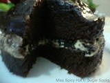 Chocolate wasted Oreo Cookie Cake