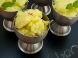 Inghetata cu sofran,cardamon si apa de trandafir - Saffron Ice Cream with cardamon and rose water