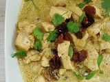 Retete indiene: Curry de pui cu smantana si stafide