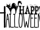 Black Cat and Bat Halloween Gluten Free Biscuits