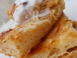 : Gratinirana pogača s pikantnim nadjevom