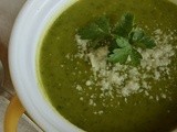 Krem čorba od čičoke i kejla – Sunchoke and kale soup